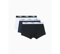 Emporio Armani 3-Pack Trunk Bañadores Ajustados para Hombre Hombre