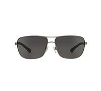 EMPORIO ARMANI 313087 Gafas de Sol, Gunmetal Rubber, 64 para Hombre