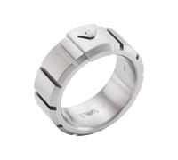 Emporio Armani Anillo tipo alianza para hombre de acero inoxidable, EGS3081040