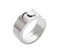 Emporio Armani Anillo tipo alianza para hombre de acero inoxidable, EGS3090040