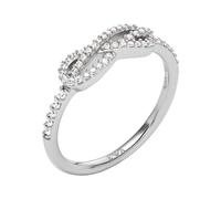 Emporio Armani Anillos de compromiso de acero inoxidable para mujer