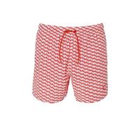 Emporio Armani Bañador Tipo bóxer para Hombre, Blanco/Rojo Com, M