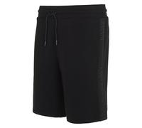 Emporio Armani Basic Terry Bermuda Short Pantalones, Negro, L para Hombre