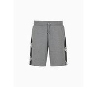 EMPORIO ARMANI Bermuda Short Pantalones Deportivos, Medio Gris Melange, M para Hombre