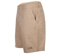 Emporio Armani Bermudas Hombre Satín Label Casual 100% Algodón Taupe Azul