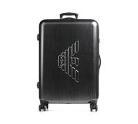 Emporio Armani Big Eagle | Maleta con 4 ruedas | negro | 48x76x29cm | fibra sintética
