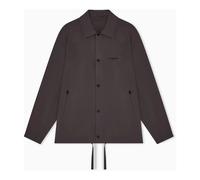 Emporio Armani - Blusón de hombre con cordón en el bajo - Jackets - Hombre - Marrón - XL -