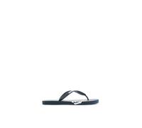 Emporio Armani Bold Eagle Logo Flip Flops Unisex adulto, Multicolor (Navy/White), 43