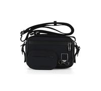 Emporio Armani Bolso bandolera Tech de tela con parche logo | 5BEUBEM001220AF19588 UB118 AZUL OSCURO, azul oscuro, M