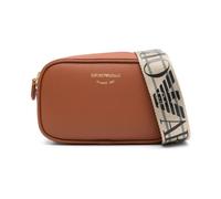 Emporio Armani - Elegante Bolso Bandolera con Detalle de Logo - Bags - Mujer - Marrón - ONE SIZE -