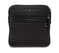 Emporio Armani - Bolso de Hombro con Monograma - Bags - Hombre - Negro - ONE SIZE -