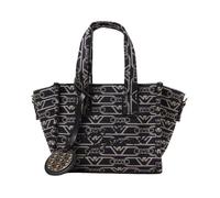 Emporio Armani- Bolso Shopper de Lona Estampada- Bags- Mujer- Multicolor- ONE SIZE- Bolso Shopper de Lona Estampada