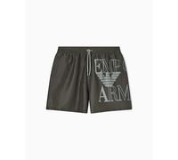 EMPORIO ARMANI Bóxer Bold Logo para Hombre, Color Verde, Talla M