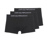 Emporio Armani 3-pack Trunk Pure Cotton, Calzoncillos Hombre, Negro, XL