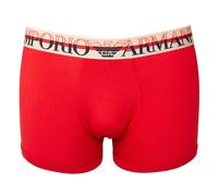 EMPORIO ARMANI Bóxer de hombre elástico visible con logo Ropa interior de microf
