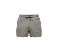 EMPORIO ARMANI Boxer Bañador para Hombre, Rayas de Nuez-Negro, M