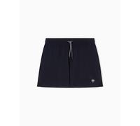 EMPORIO ARMANI Boxer Satin Label para Hombre, Color Azul, Talla L