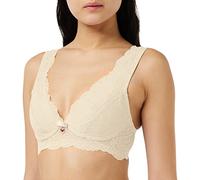 Emporio Armani Bralette Bra Eternal Lace, Sostén para Mujer, Beige (Yogurt), M