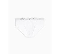 EMPORIO ARMANI Brief Calzoncillos, White, L para Hombre