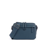 Emporio Armani Business Regenerated Bandolera azul oscuro, imitación de cuero, unisex