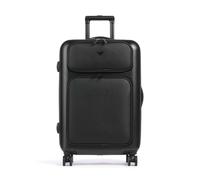 Emporio Armani Business Regenerated Maleta con 4 ruedas negro, fibra sintética, 46 x 68 x 29cm