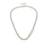 Emporio Armani Collar para Hombre en Tono Plateado, EGS3303040