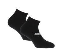 Emporio Armani Calcetines Logotipo para Adultos Unisex Pack de 2 (GT1244)