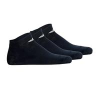 Emporio Armani Calcetines Tobilleros Casuales de algodón para Hombre, 3 Unidades, Color Azul, Talla única, Azul/Azul/Azul, Altoa única