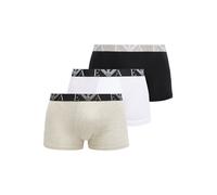 Emporio Armani Calzoncillo boxer beige moteado / negro / blanco M beige moteado / negro / blanco