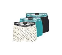 Emporio Armani Calzoncillo boxer ecru / petróleo / negro M ecru / petróleo / negro