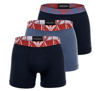 Emporio Armani Calzoncillo boxer navy / azul paloma / rojo / blanco XL navy / azul paloma / rojo / blanco