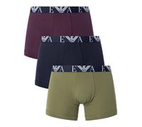 Emporio Armani Calzoncillo boxer oliva / rojo vino / negro / blanco L oliva / rojo vino / negro / blanco