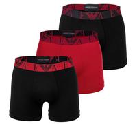 Emporio Armani Calzoncillo boxer rojo / negro XL EUR