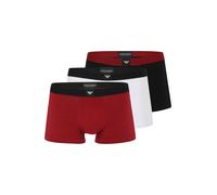 Emporio Armani Calzoncillo boxer rojo oscuro / negro / blanco S rojo oscuro / negro / blanco
