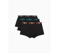Emporio Armani Calzoncillos Tipo bóxer Thrunk Stretch para Hombre (Paquete de 3)