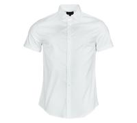 Emporio Armani Camisa manga corta 8N1C91 in Blanco EU XL