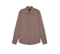 EMPORIO ARMANI Camisa Slim Fit marrón claro | L