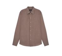 EMPORIO ARMANI Camisa Slim Fit marrón claro | S