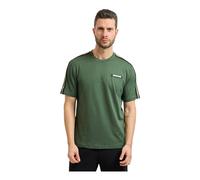 Emporio Armani - Camiseta de algodón con cuello redondo Logo Series - Tops - Hombre - Verde - M -