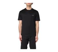 Emporio Armani - Camiseta de Manga Corta con Cuello Redondo - Tops - Hombre - Negro - 3XL -
