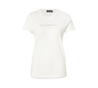Emporio Armani Camiseta gris / blanco M gris / blanco