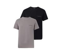 Emporio Armani Camiseta gris / negro S gris / negro