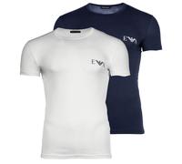 Emporio Armani Camiseta Hombre,2er Paquete - Bold Monogram,Cuello,Ajustado Fit