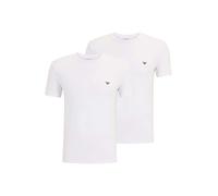Emporio Armani Camiseta negro / blanco S negro / blanco