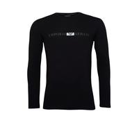 Emporio Armani Camiseta negro / blanco, Talla XL