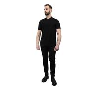 Emporio Armani Camiseta para hombre 8N1TD2 1JGYZ, Negro águila, M