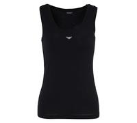 EMPORIO ARMANI Camiseta sin Mangas para Mujer, Negro, XS