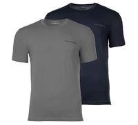 Emporio Armani Camisetas de Hombre, 2er Paquete - Core Logoband,Redondo,Regular