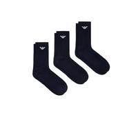 Emporio Armani Casual Cotton 3-pack Short Socks Paquete de 3 calcetines cortos Hombre
