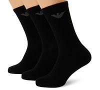 Emporio Armani Casual Cotton 3-pack Short Socks Paquete de 3 calcetines cortos Hombre